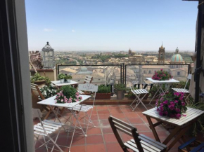 Гостиница B&B TreMetriSoprailCielo Camere con vista terrazzo panoramico  Кальтаджироне